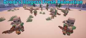 Скачать Drodi’s Illagers Fresh Animation для Minecraft 1.21.4