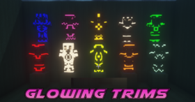 Скачать Glowing Trims для Minecraft 1.21.4