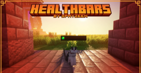 Скачать Spryzeen’s Healthbars для Minecraft 1.21.4