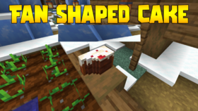 Скачать Fan Shaped Cake для Minecraft 1.21.4