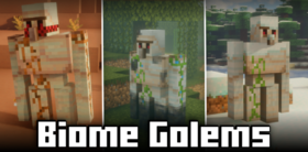 Скачать Biome Golems для Minecraft 1.21.4