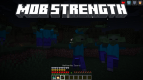 Скачать Mob Strength для Minecraft 1.21.4