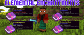 Скачать Elemental Enchantments для Minecraft 1.21.4