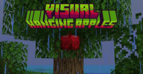 Скачать Visual Hanging Apples для Minecraft 1.21.4