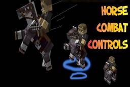 Скачать Horse Combat Controls для Minecraft 1.21.4