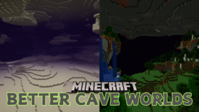 Скачать Better Cave Worlds для Minecraft 1.21.4