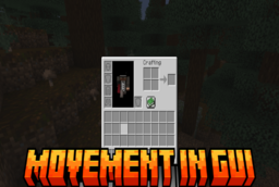 Скачать Movement In GUI для Minecraft 1.21.4