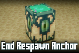 Скачать End Respawn Anchor для Minecraft 1.21.4