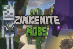 Скачать Zinkenite Mobs для Minecraft 1.21.4