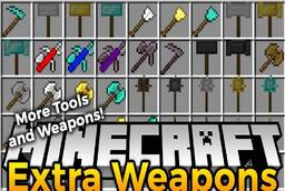 Скачать Extra Weapons для Minecraft 1.21.4