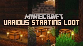 Скачать Various Starting Loot для Minecraft 1.21.4