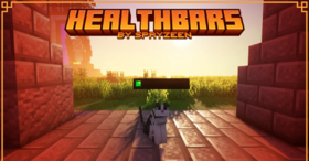 Скачать Spryzeen’s Healthbars для Minecraft 1.21.5