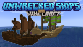 Скачать Unwrecked Ships для Minecraft 1.21.5