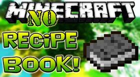 Скачать No Recipe Book для Minecraft 1.21.5
