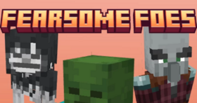 Скачать Fearsome Foes для Minecraft 1.21.5