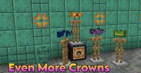 Скачать Even More Crowns для Minecraft 1.21.5