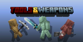 Скачать Tools & Weapons для Minecraft 1.21.5