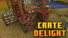 Скачать Crate Delight для Minecraft 1.21.5