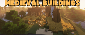 Скачать Medieval Buildings для Minecraft 1.21.5