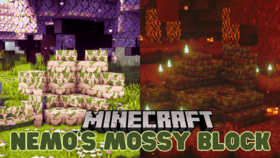 Скачать Nemo’s Mossy Blocks для Minecraft 1.21.5