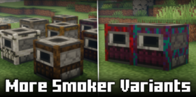 Скачать More Smoker Variants для Minecraft 1.21.5