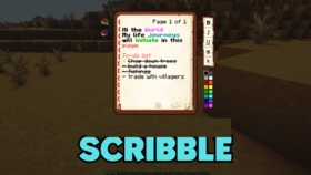 Скачать Scribble для Minecraft 1.21.5