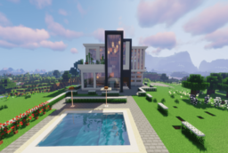 Скачать Modern Luxury Villa для Minecraft