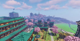 Скачать Japanese City для Minecraft