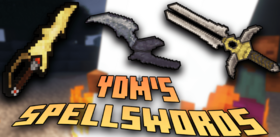 Скачать YDM’s Spellswords для Minecraft 1.21.5
