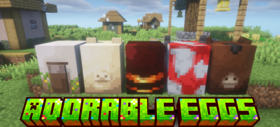 Скачать Adorable Eggs для Minecraft 1.21.5