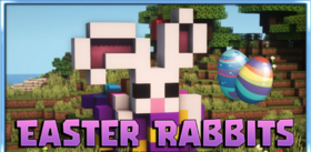 Скачать Easter Rabbits для Minecraft 1.21.5