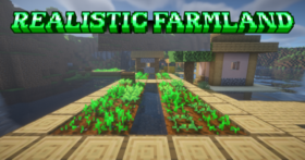 Скачать Realistic Farmland для Minecraft 1.21.5