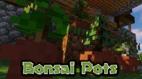 Скачать Bonsai Pots для Minecraft 1.21.5
