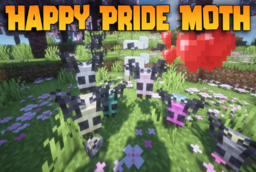 Скачать Happy Pride Moth для Minecraft 1.21.5