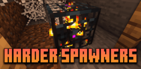 Скачать Harder Spawners для Minecraft 1.21.5