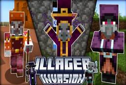 Скачать Illager Invasion для Minecraft 1.21.5