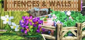 Скачать Macaw’s Fences and Walls для Minecraft 1.21.8