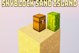 Скачать SkyBlock Sand Island для Minecraft 1.21.8