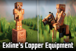 Скачать Exline’s Copper Equipment для Minecraft 1.21.8