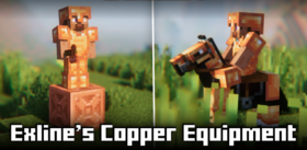 Скачать Exline’s Copper Equipment для Minecraft 1.21.8