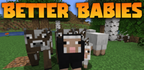 Скачать Better Babies для Minecraft 1.21.8