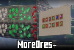 Скачать MoreOres+ для Minecraft 1.21.8