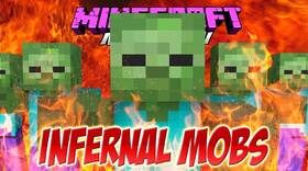 Скачать Infernal Mobs для Minecraft 1.21.8