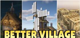 Скачать Better Village для Minecraft 1.21.8