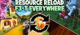Скачать Resource Reload F3+T Everywhere для Minecraft 1.21.9