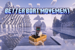 Скачать Better Boat Movement для Minecraft 1.21.10