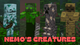 Скачать Nemo’s Creatures для Minecraft 1.21.10