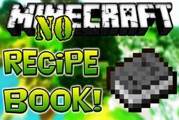 Скачать No Recipe Book для Minecraft 1.21.10