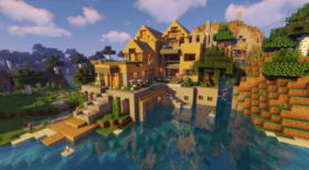 Скачать Hillside House для Minecraft