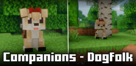 Скачать Companions – Dogfolk для Minecraft 1.21.10